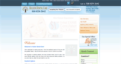 Desktop Screenshot of holdendentalcare.com